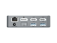 CONCEPTRONIC 15-in-1 DisplayLink USB 3.2 Gen 2 Docking Station - USB-A 5Gbps x 2 - USB-A 10Gbps x 2 - USB-C 10Gbps x 2 - HDMI x 2 - DisplayPo