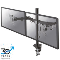 NEOMOUNTS Dual Monitor Arm - 10-32 inch - 0-8 kg - Black
