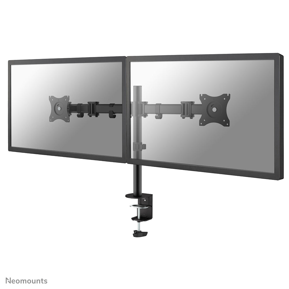 NEOMOUNTS Dual Monitor Arm - 10-27inch - 0-8 kg/screen - Black