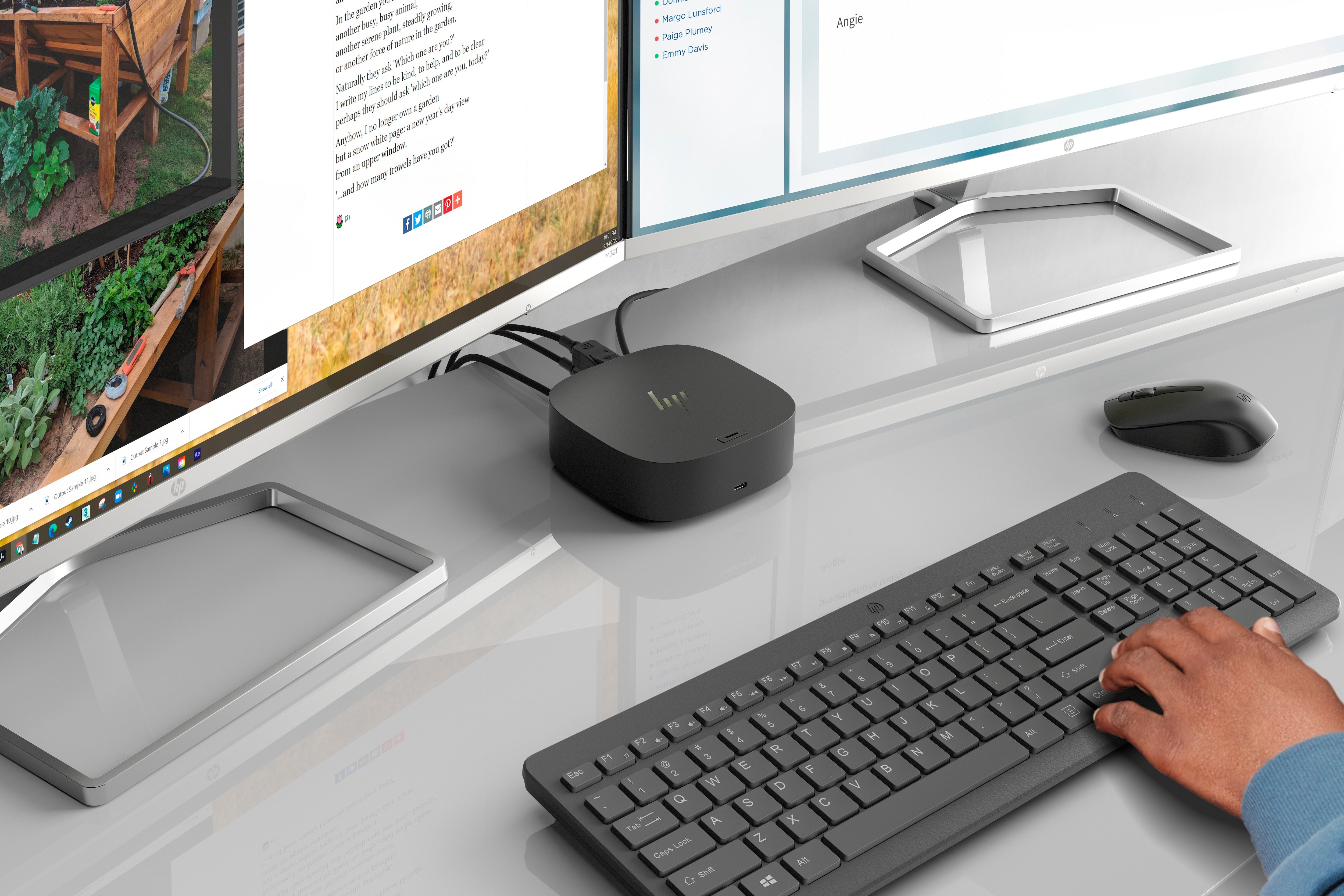 HP INC. 330 Wireless Mouse and Keyboard Combo (2V9E6AA) - QWERTY
