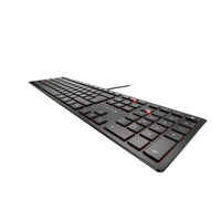 CHERRY KC 6000 SLIM - Keyboard - Corded - AZERTY - Black