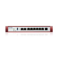 ZYXEL USG FLEX 200 H - User-definable ports with 2 2.5G & - 6 1G - USB with 1 YR Entry Defense Pack