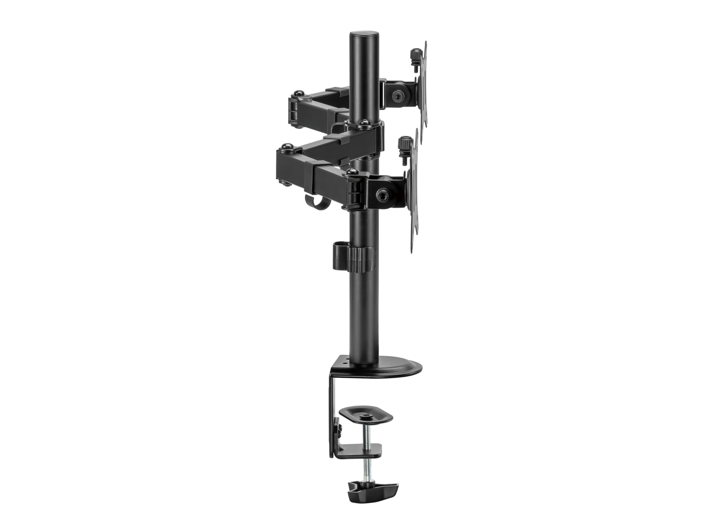 EQUIP 17 inch - 32 inch Articulating Desk Mount Dual Monitor Bracket