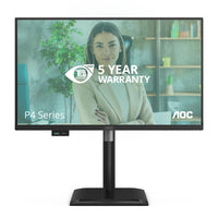 AOC P4 Series - 24 inch - Full HD - 1920x1080 - Pivot - HAS