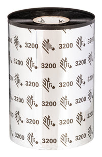 ZEBRA Ribbon - Black - Thermal Transfer, Direct Thermal - 110 mm 12 / Pack