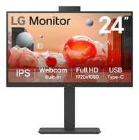 LG BA850 - 24 inch - Full HD IPS Monitor - 1920x1080 - Pivot - HAS - 5ms