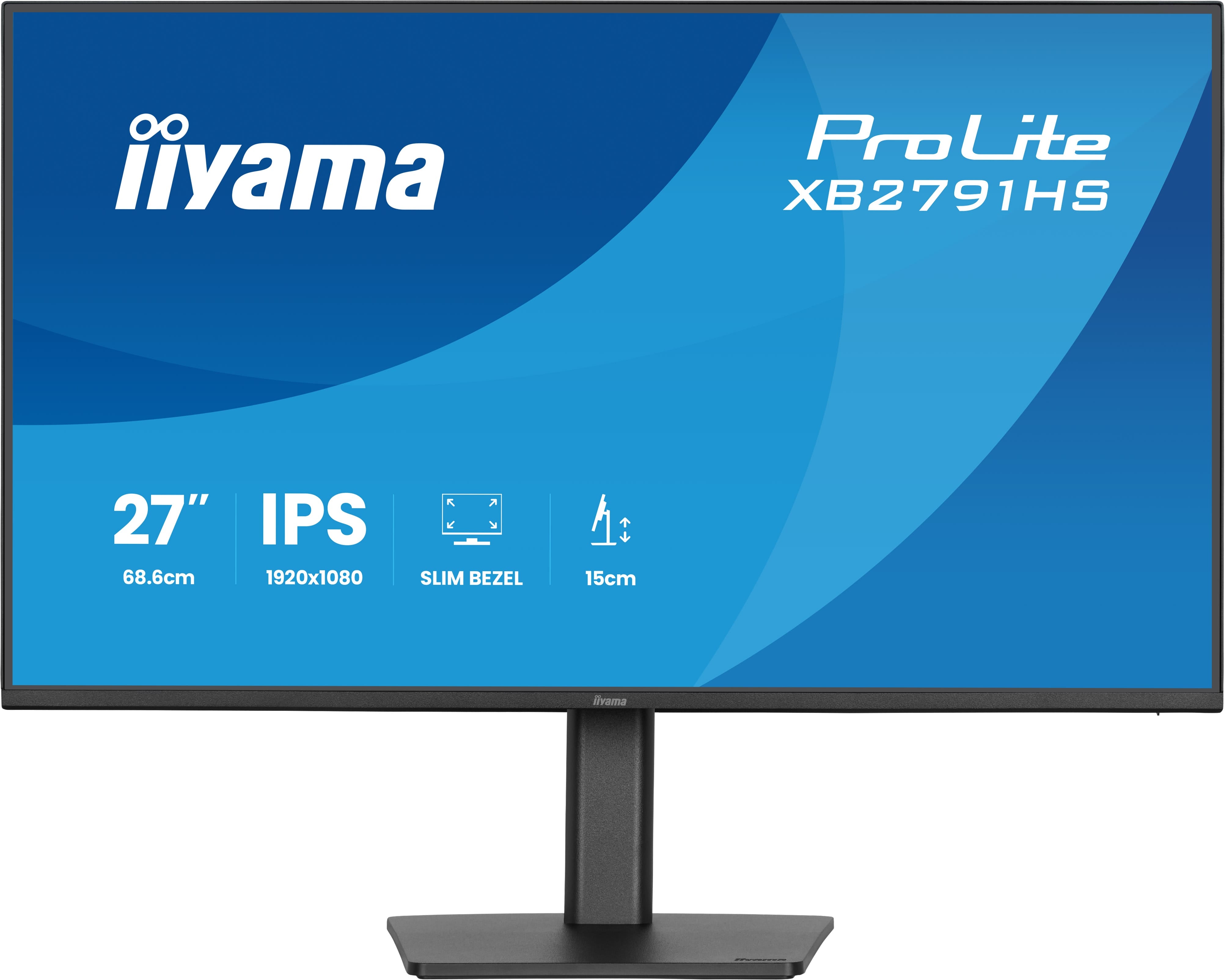 IIYAMA ProLite 27 inch - Full HD Touch screen - 1920x1080