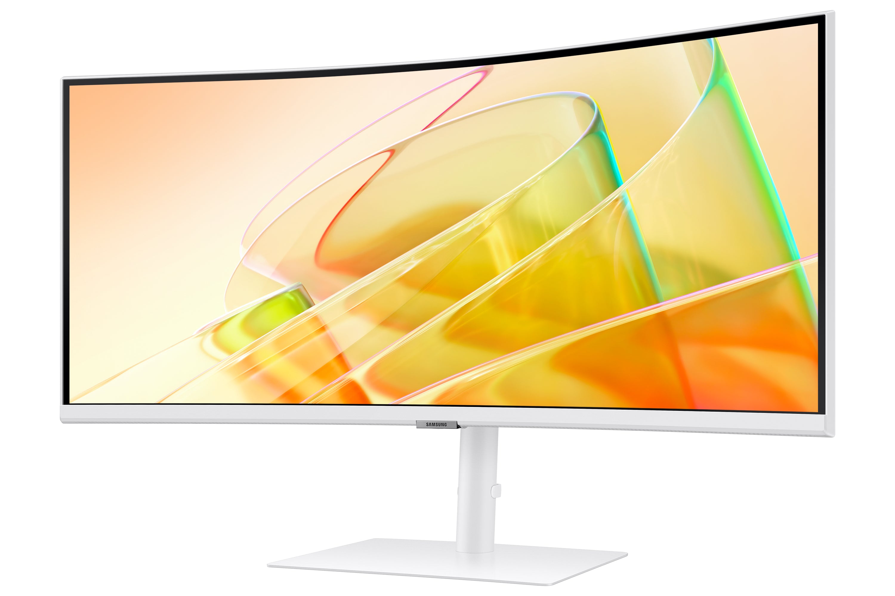SAMSUNG ViewFinity S6 - 34 inch Curved - UltraWide Quad HD VA LED Monitor - 3440x1440 - HAS / RJ45 / TB / Speakers