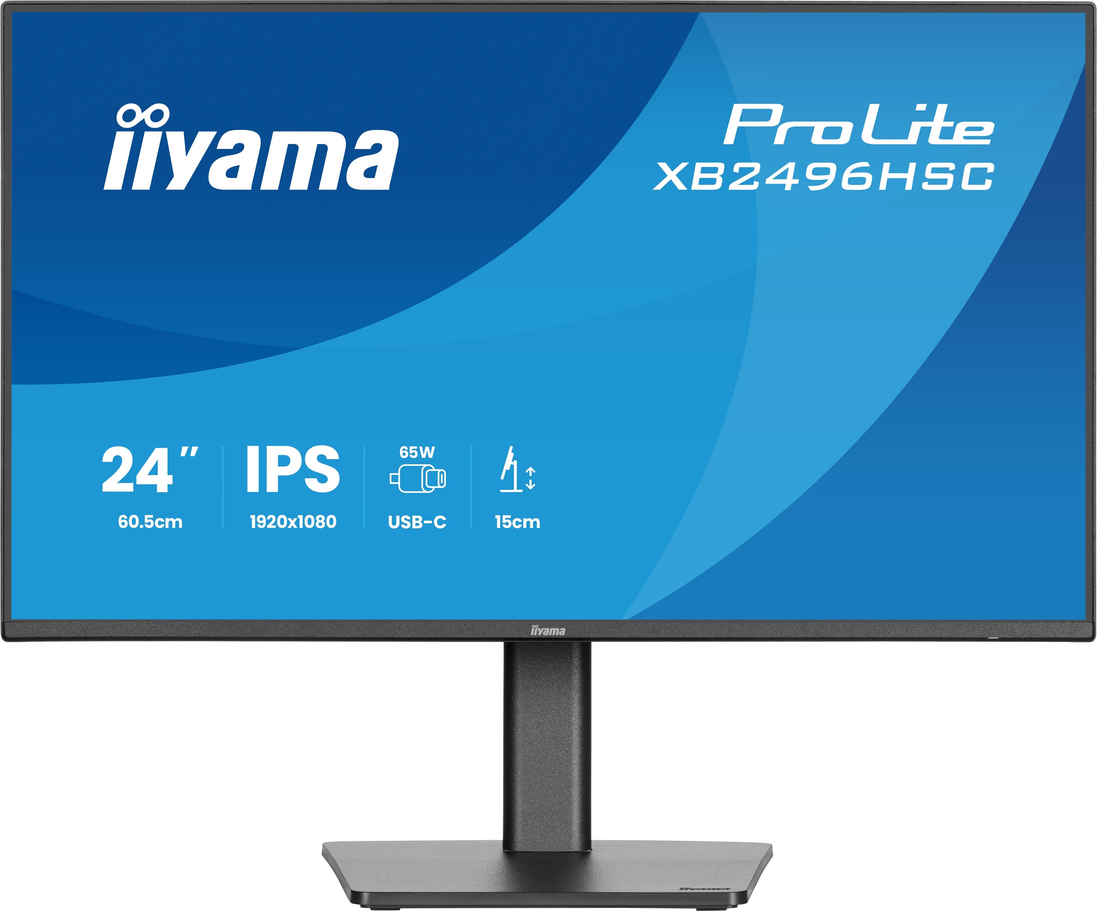 IIYAMA ProLite 24 inch - Full HD IPS LED Monitor - 1920x1080 - HAS / Pivot