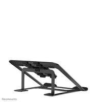 NEOMOUNTS Laptop Stand - 10-17inch - Max 5 kg - 6 Height Positions - Foldable - Compact - Ultra-Slim - Universal - Black