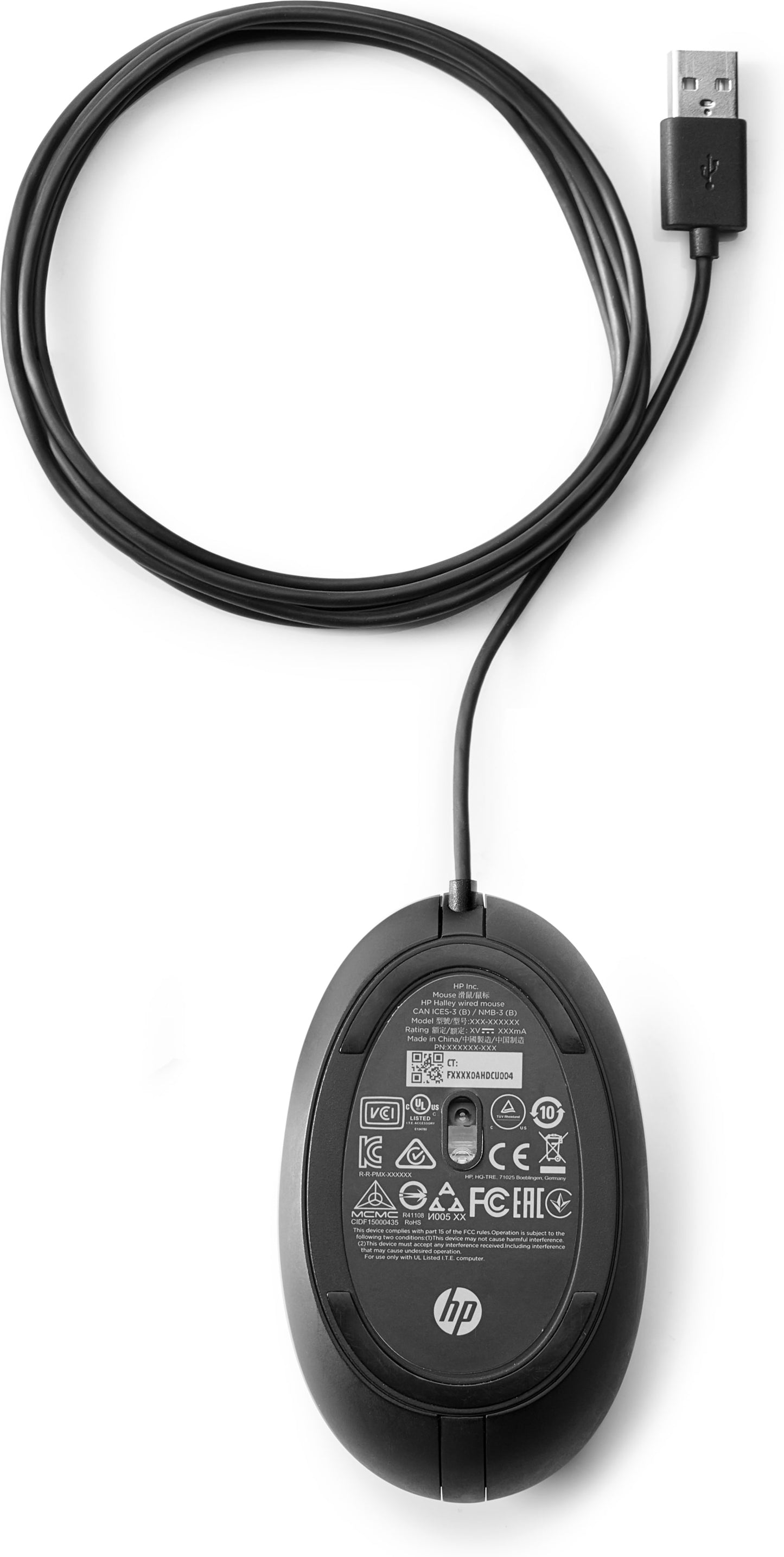 HP INC. 320M Wired Desktop Mouse (9VA80AA)