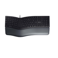 CHERRY KC 4500 ERGO - Keyboard - Corded - AZERTY - Black