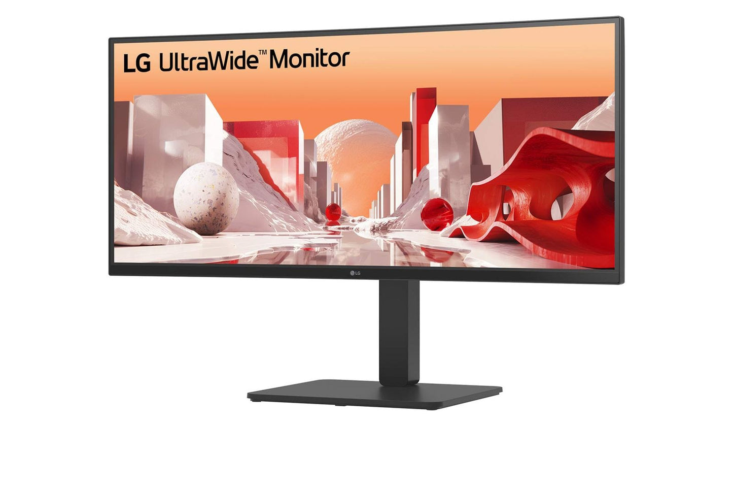 LG BA75QE - 34 inch - Wide Quad HD IPS Monitor - 3440x1440 - HAS - 5ms