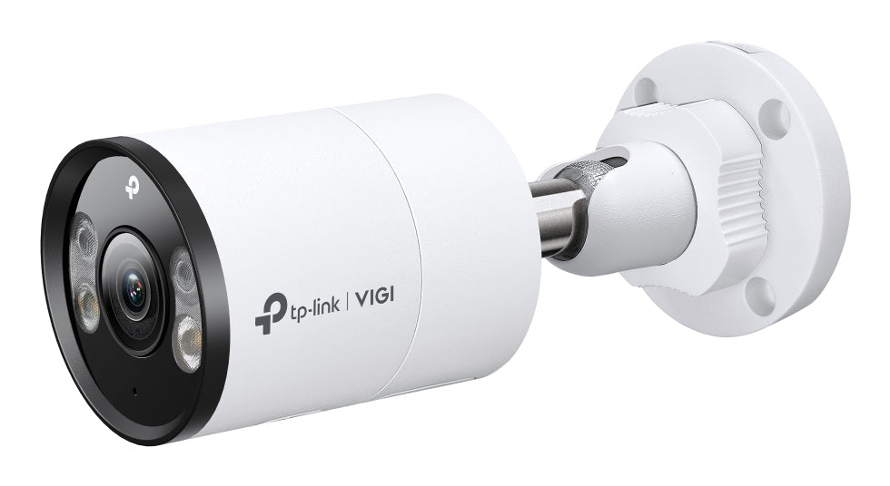TP-LINK VIGI InSight 5MP Outdoor Full-Color Bullet Network Camera - 4 mm Fixed Lens