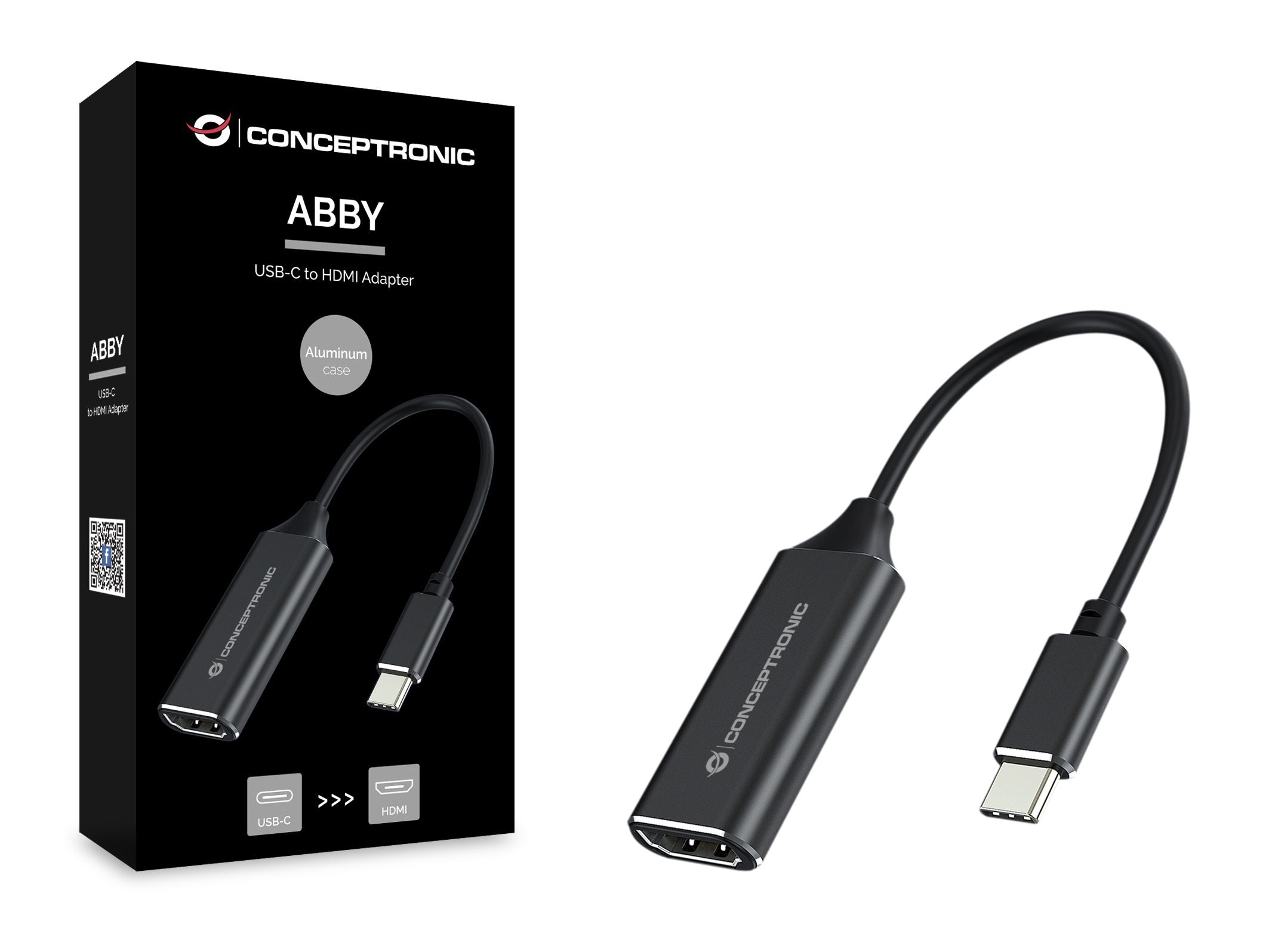 CONCEPTRONIC USB-C to HDMI 1.4 Adapter - 4K30Hz