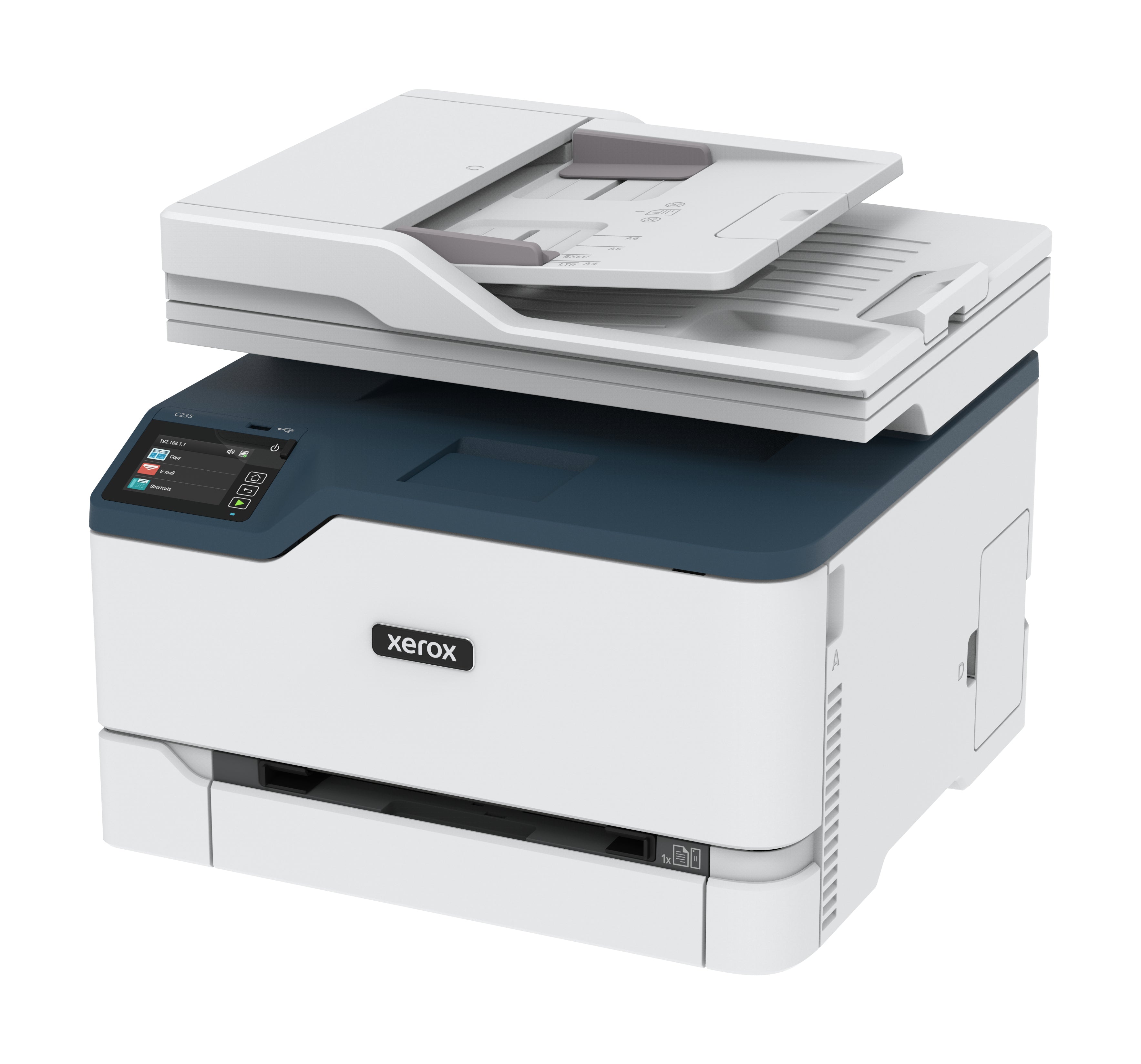 XEROX C235 - Multifunction Printer - Wireless - Duplex Copy - Print - Scan - Fax - A4 - 22ppm - 2 Trays