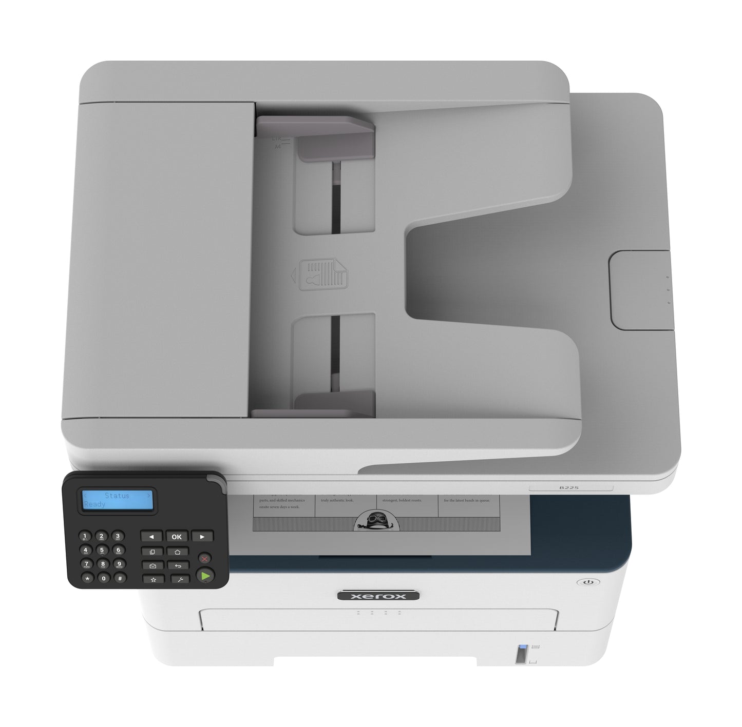 XEROX B225 Multifunctional Printer - Wireless - A4 - 34 ppm - 2 Trays