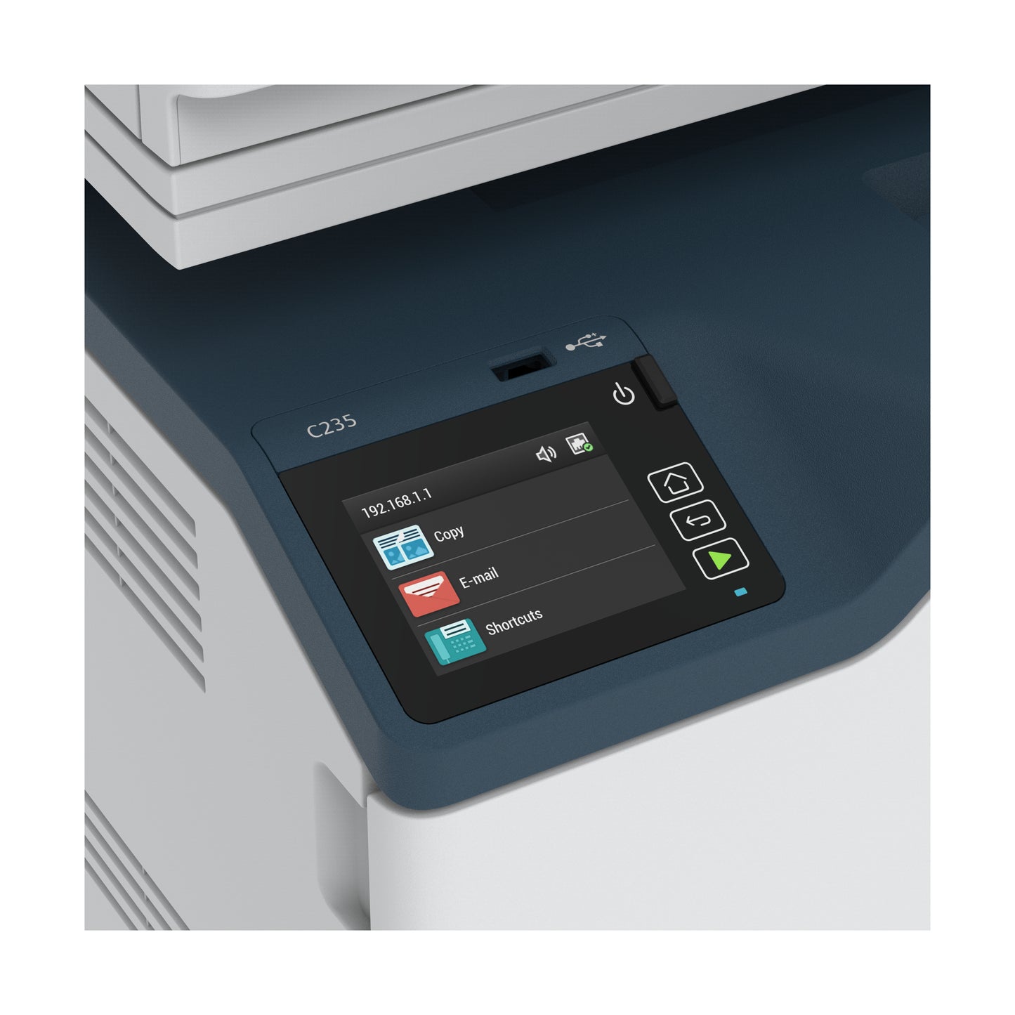 XEROX C235 - Multifunction Printer - Wireless - Duplex Copy - Print - Scan - Fax - A4 - 22ppm - 2 Trays
