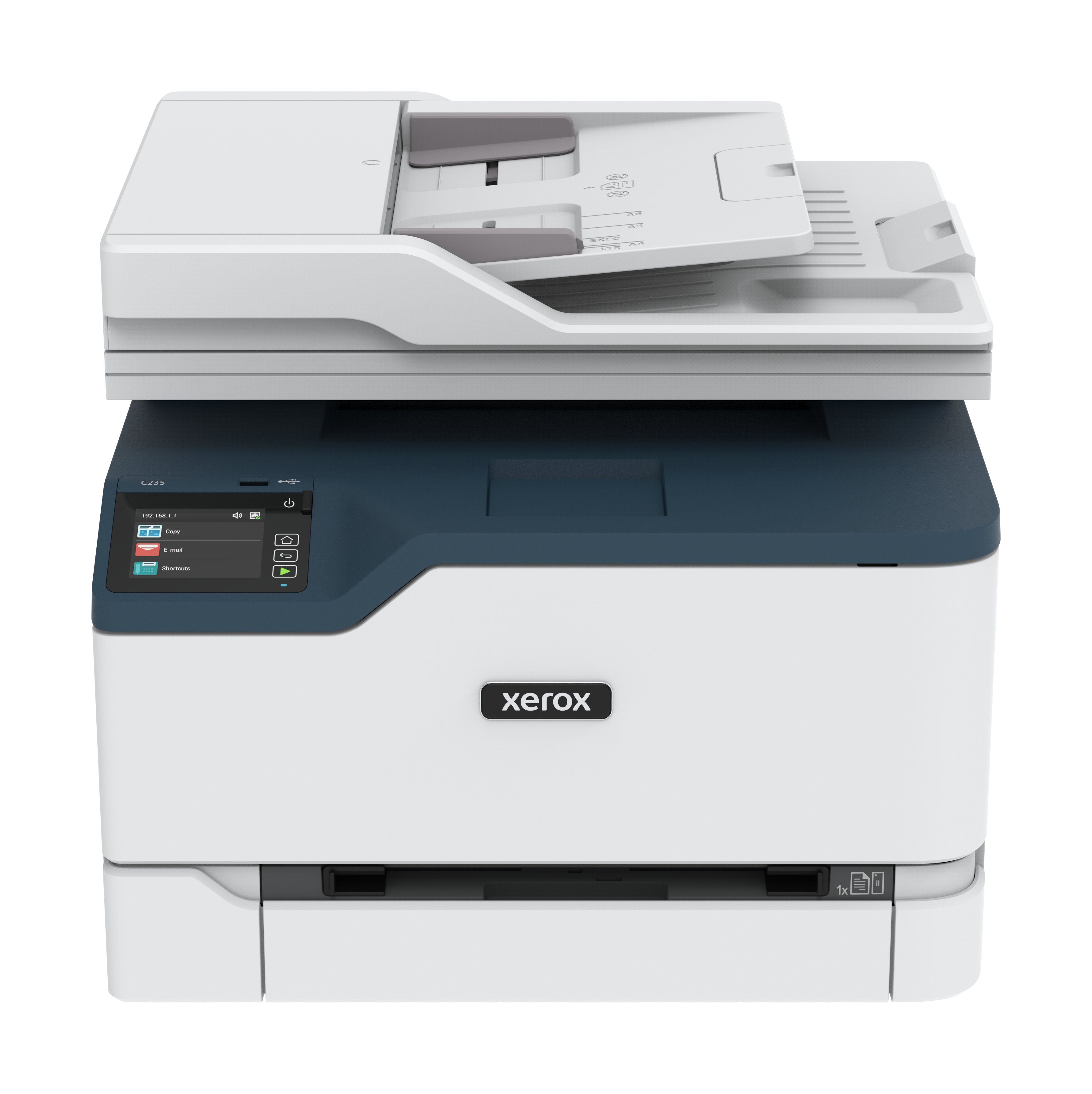 XEROX C235 - Multifunction Printer - Wireless - Duplex Copy - Print - Scan - Fax - A4 - 22ppm - 2 Trays