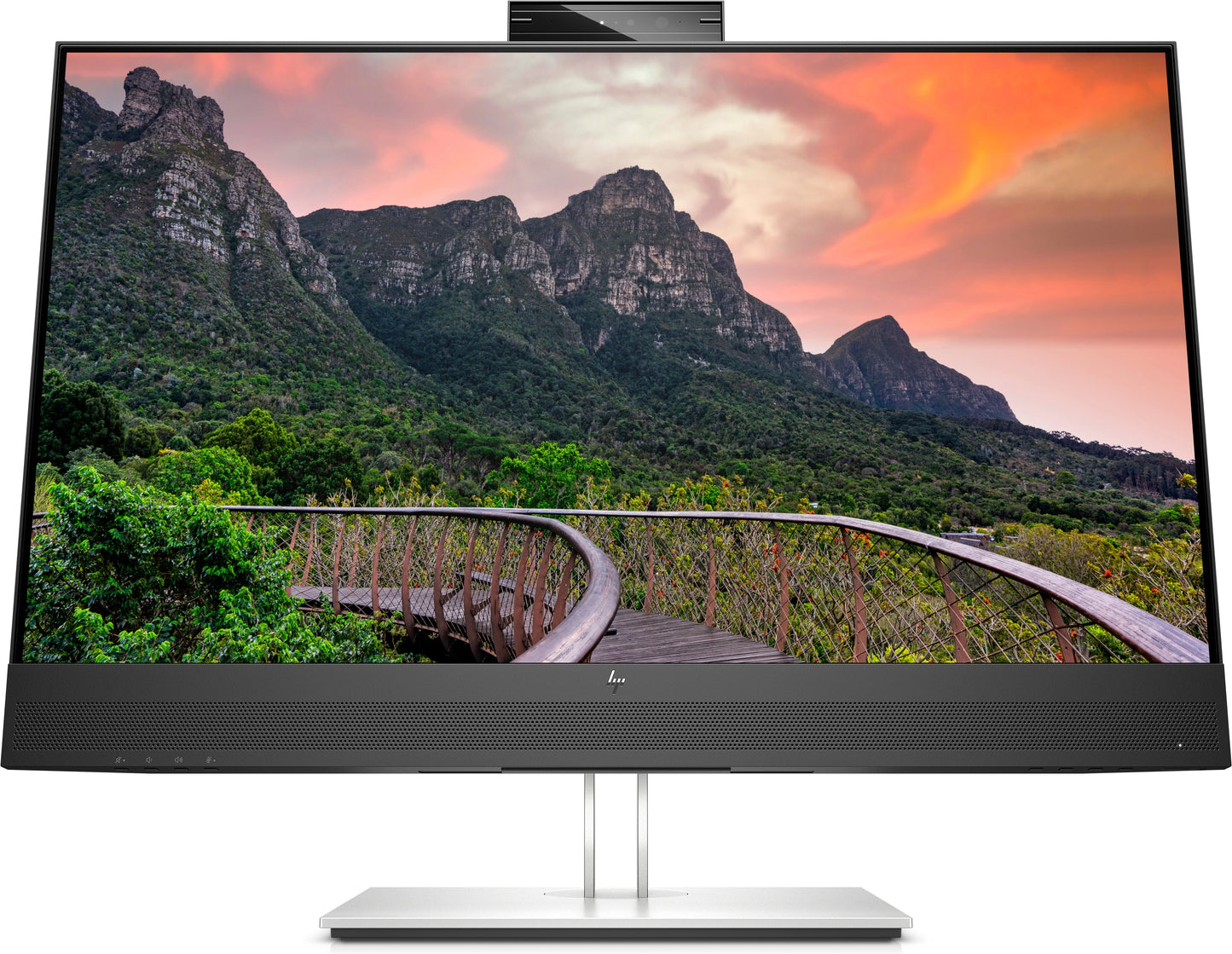 HP INC. E27m G4 QHD USB-C - 27 inch - Quad HD IPS LED Monitor - 2560x1440 - Pivot / HAS / RJ45 / USB-C / Webcam