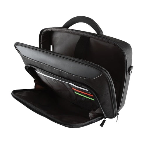 TARGUS 17 - 18 inch Classic+ Clamshell Laptop Case - Black/Red