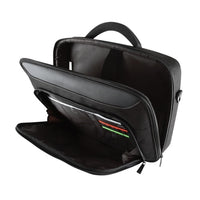 TARGUS 17 - 18 inch Classic+ Clamshell Laptop Case - Black/Red