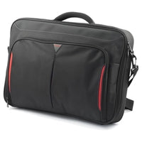 TARGUS 17 - 18 inch Classic+ Clamshell Laptop Case - Black/Red