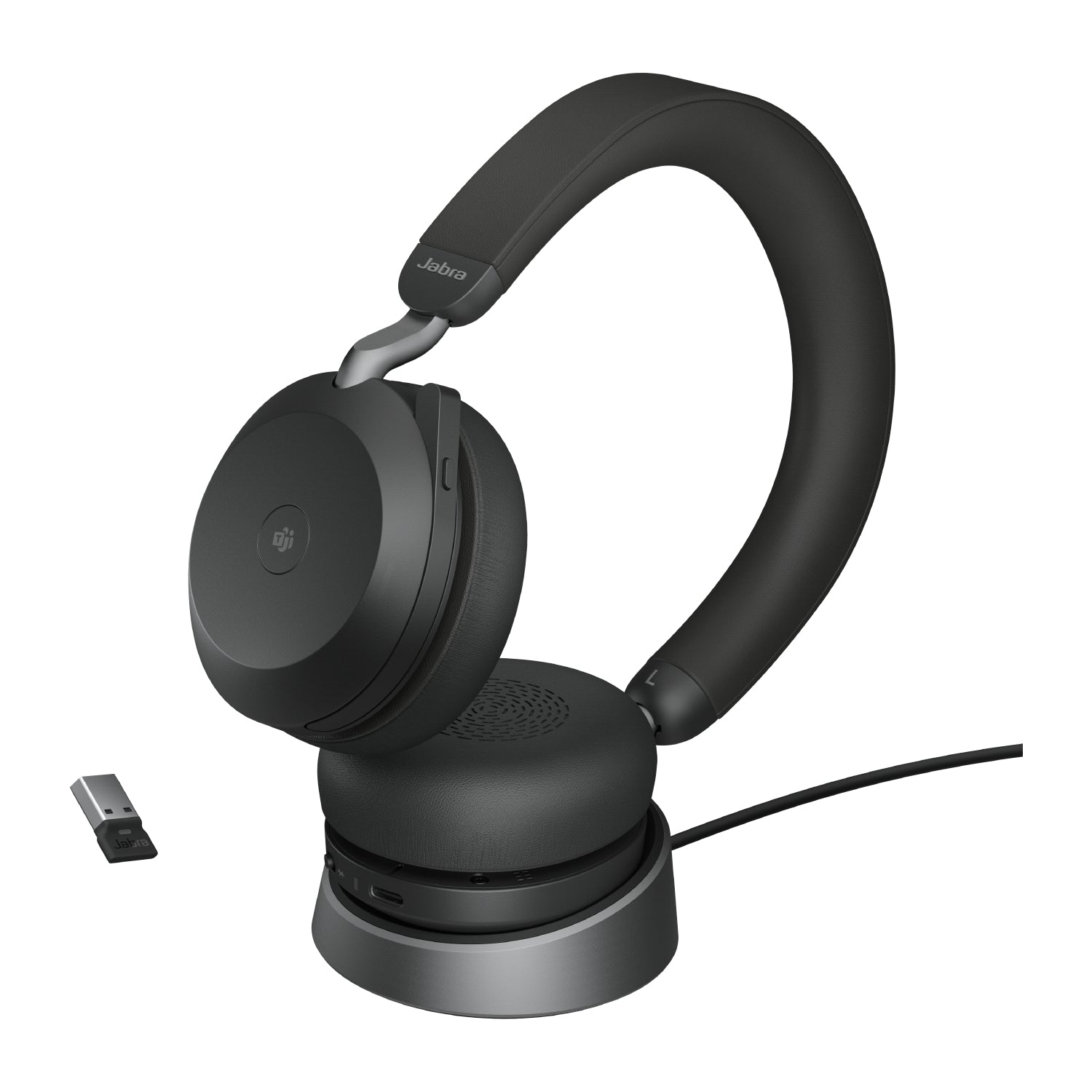 JABRA Evolve2 75 - MS Stereo Headset - With charging stand