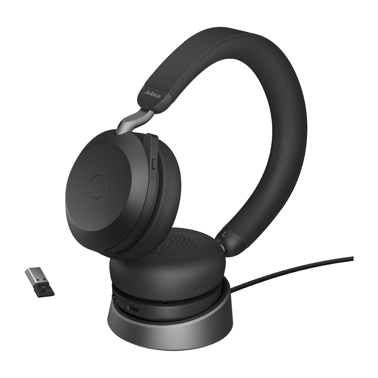 JABRA Evolve2 75 - UC Stereo Headset - With charging stand