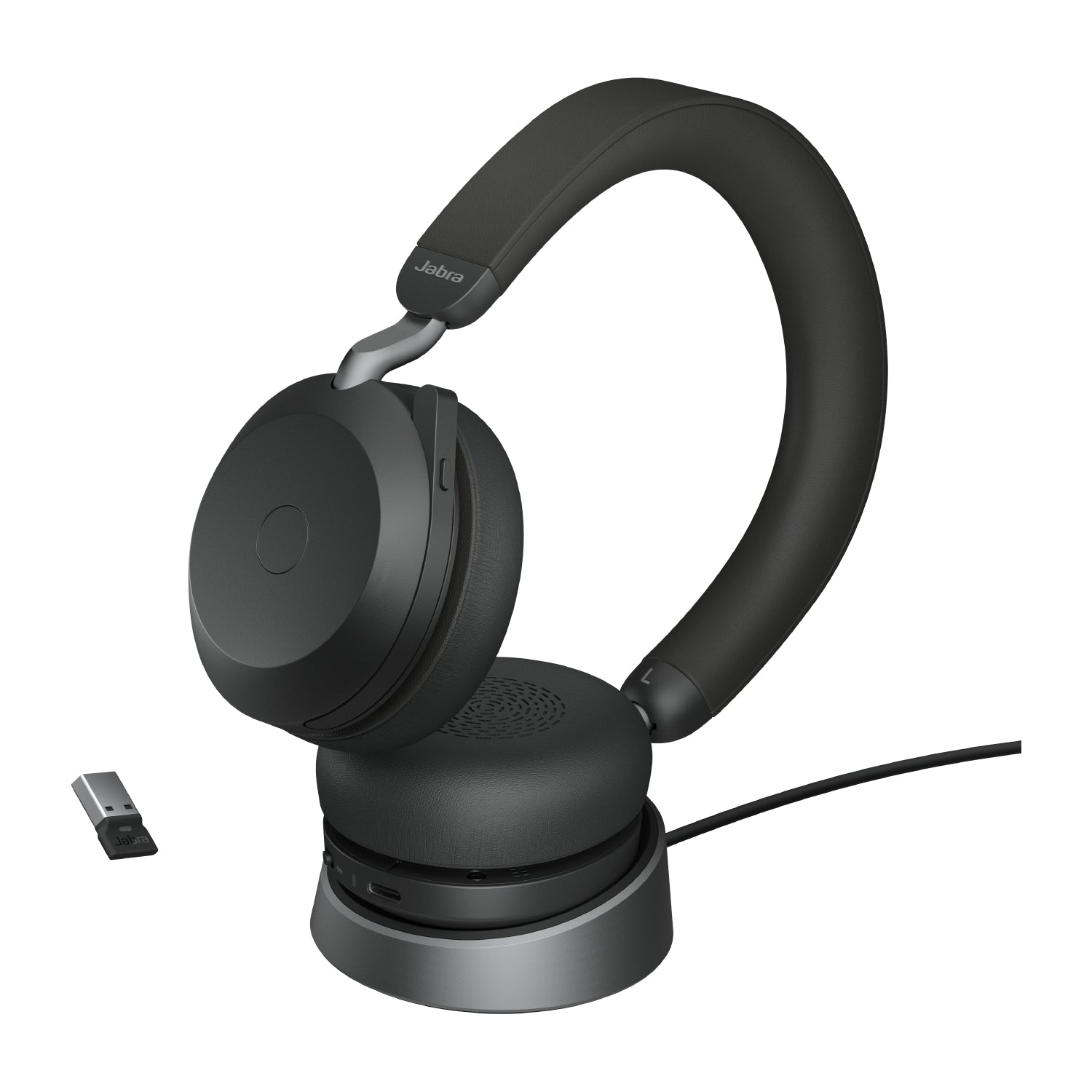 JABRA Evolve2 75 - UC Stereo Headset - With charging stand