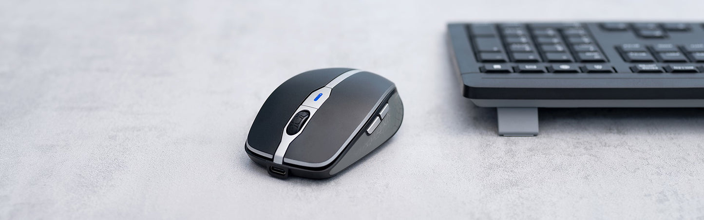 CHERRY MW 9100 - Mouse - Wireless - Black