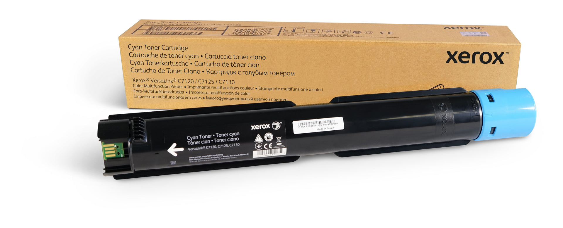 XEROX Sold Cyan Toner Cartridge,18500,VersaLink C7120,VersaLink C7125,VersaLink C7130