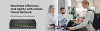 ZYXEL 8-Port Smart Managed PoE Gigabit Switch