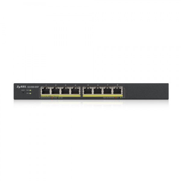 ZYXEL 8-Port Smart Managed Gigabit PoE+ Switch - Power Budget 70W