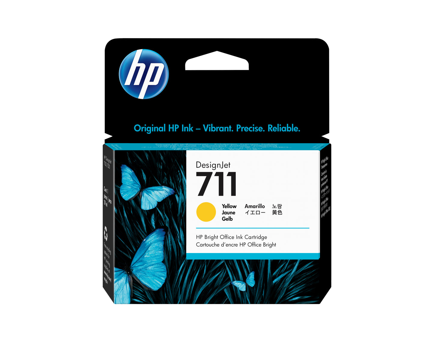 HP INC. 711 Ink Cartridge Yellow standard capacity 29ml