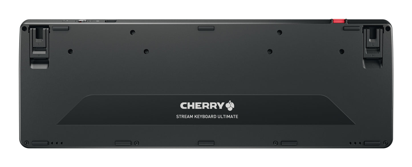 CHERRY STREAM ULTIMATE - Keyboard - Corded - AZERTY - Black