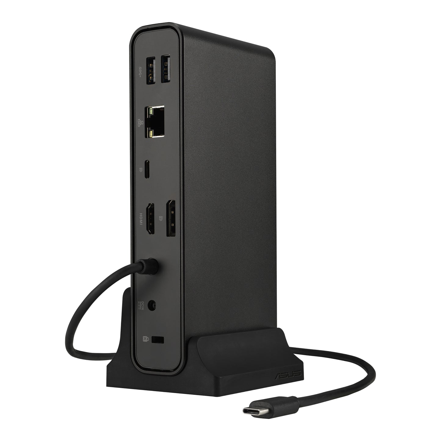 ASUS DC300 - Triple Display USB-C Dock - USB 3.2 Gen 2 (3.1 Gen 2) Type-C - Black