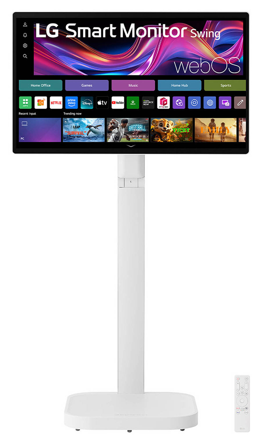 LG Swing Smart Monitor 32 inch with stand - 3840x2160