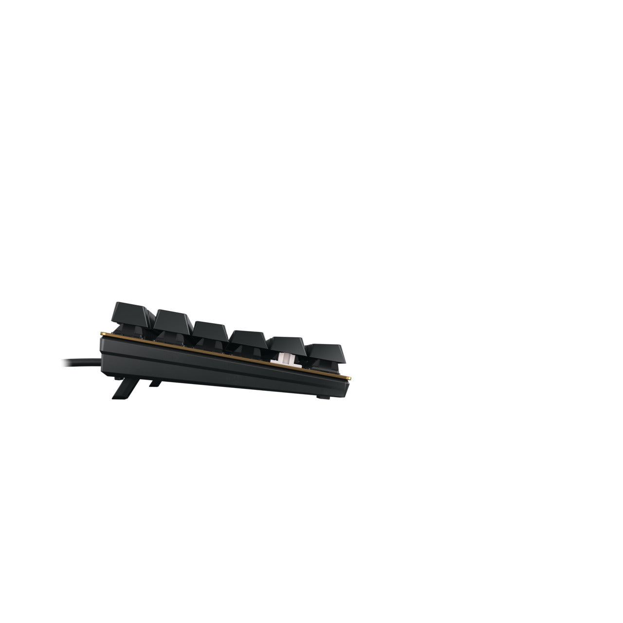 CHERRY KC 200 MX Brown - Mechanical Keyboard - Corded - QWERTY - Black/Bronze