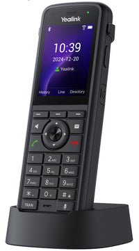 YEALINK AX86R WiFi Handset - 2.4 inch TFT Color Screen - Bluetooth - Dual Band WiFi 6