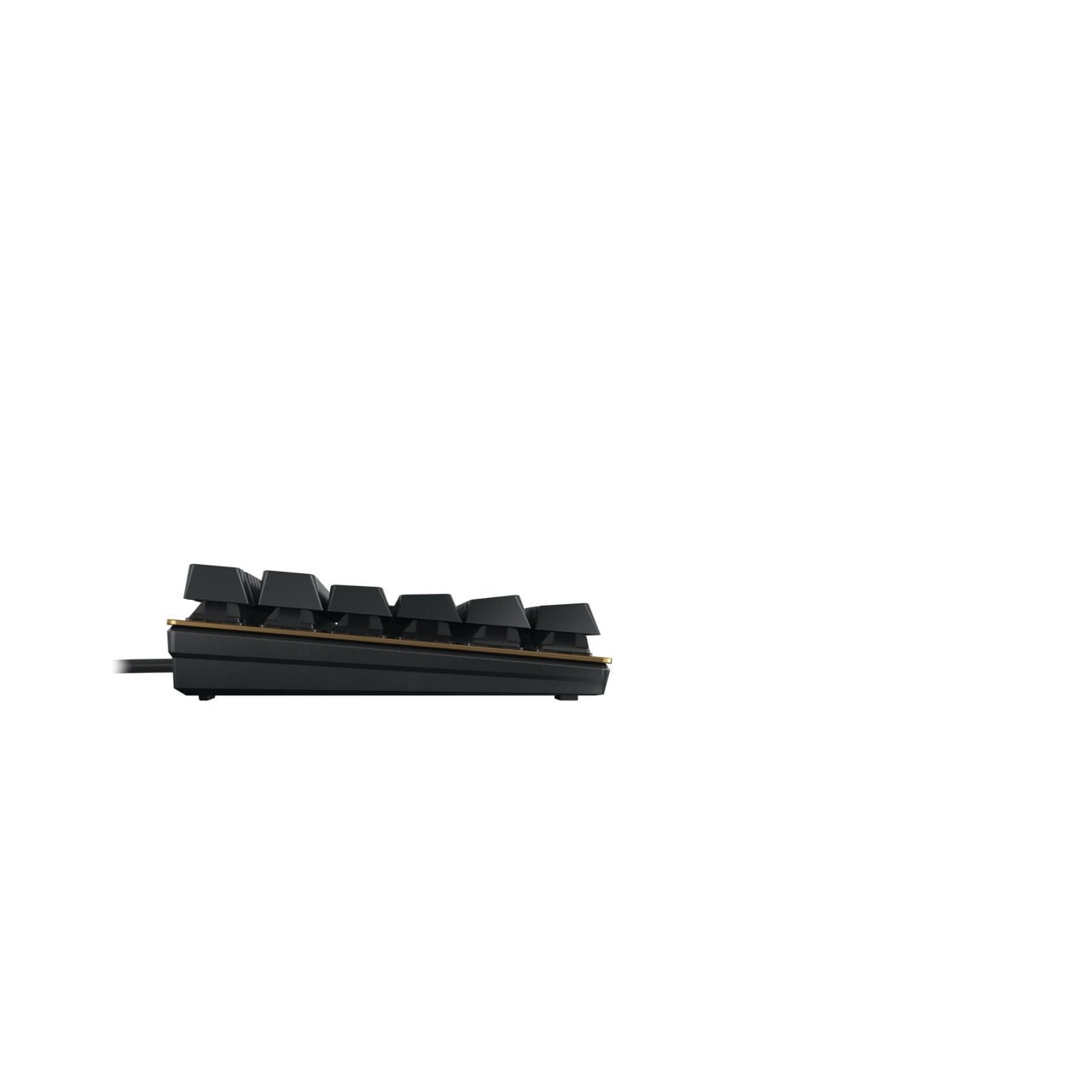 CHERRY KC 200 MX Red Silent - Mechanical Keyboard - Corded - QWERTY - Black/Bronze
