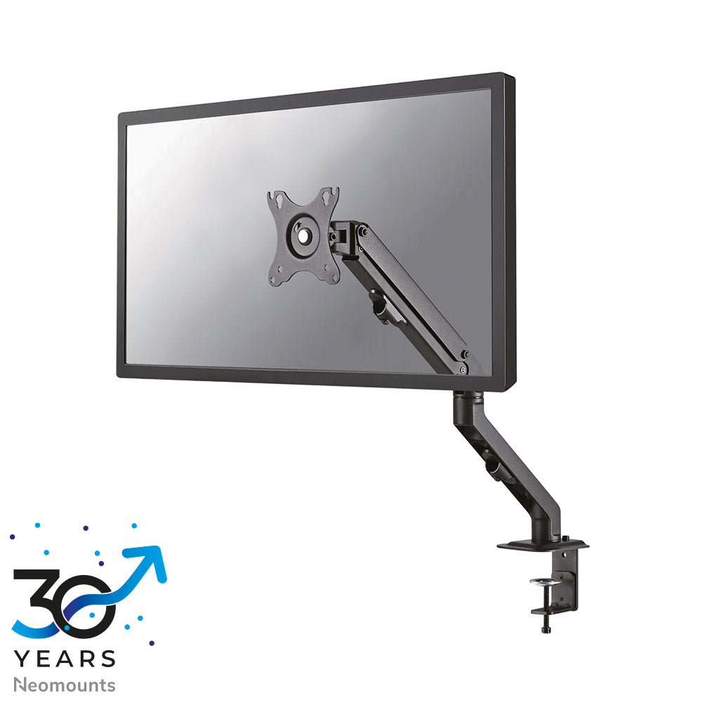 NEOMOUNTS Single Monitor Arm - 17-27inch - 2-7 kg - Coil Spring - Black