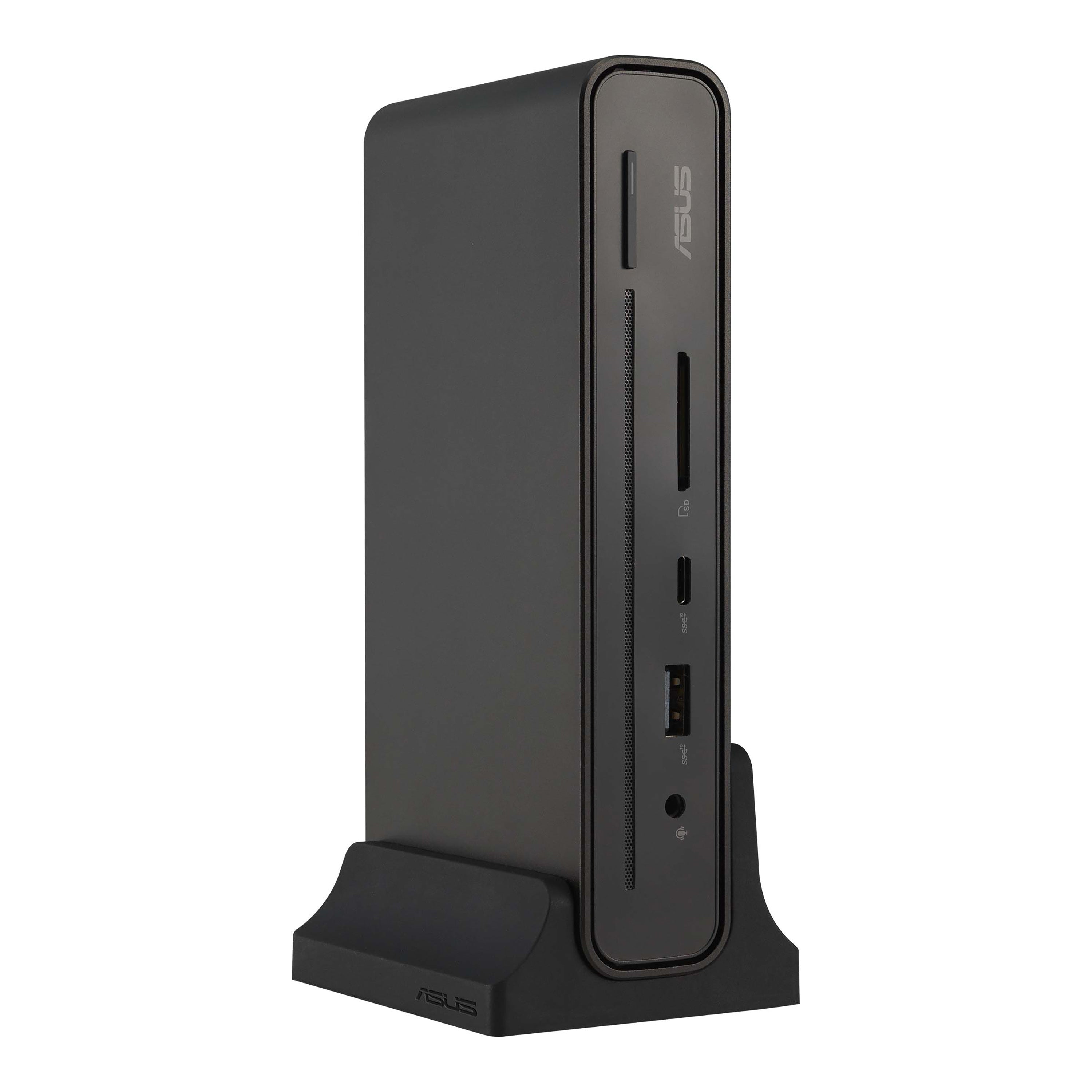 ASUS DC300 - Triple Display USB-C Dock - USB 3.2 Gen 2 (3.1 Gen 2) Type-C - Black