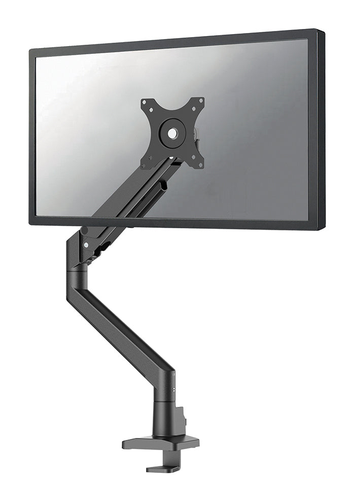 NEOMOUNTS NEXT Slim - Single Monitor Arm - 17-35inch - 1-9 kg (curved 8 kg) - Gas Spring - 180 Degrees - Stop Mechanism - Easy Install