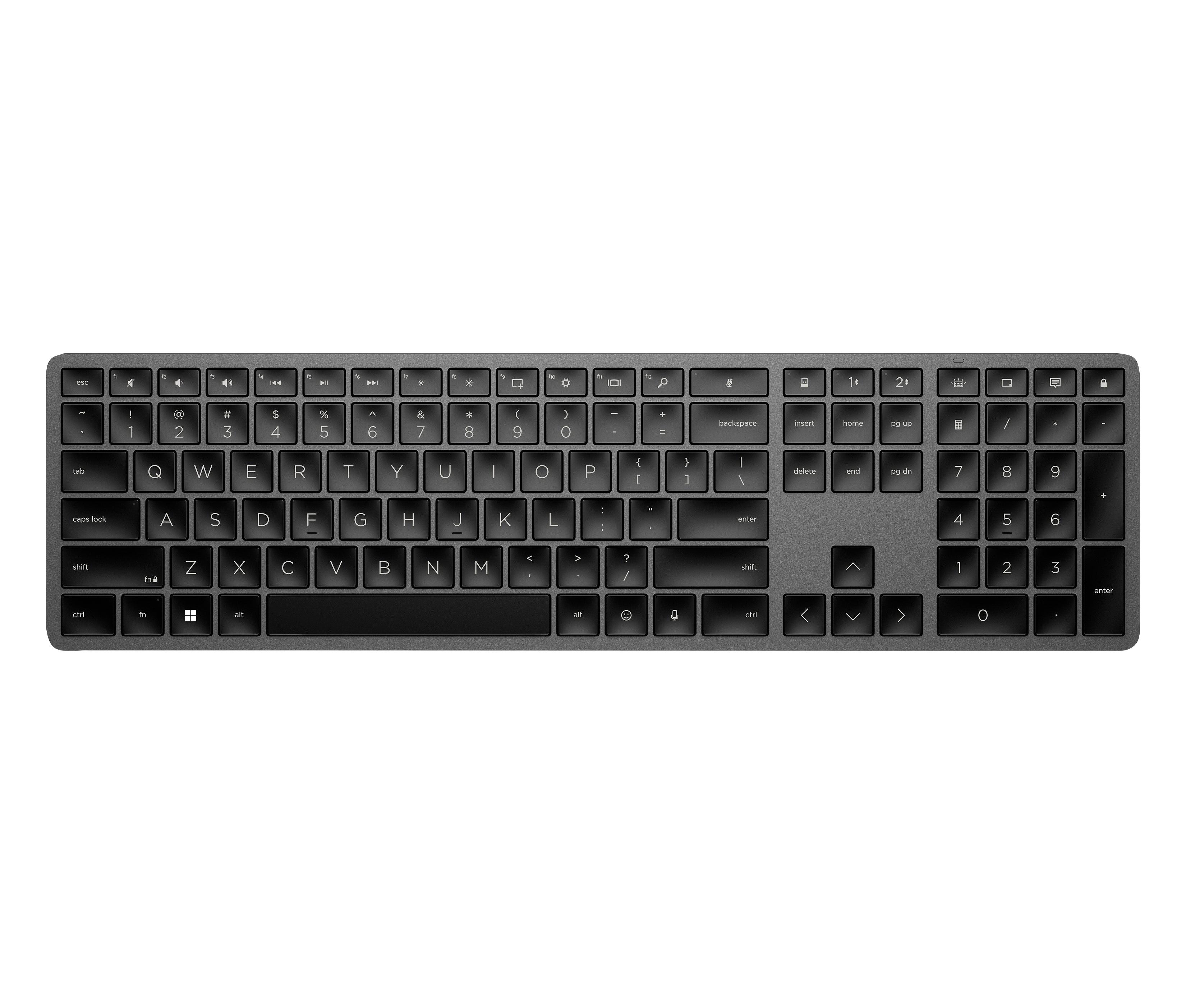 HP INC. 975 Dual-Mode Wireless Keyboard (3Z726AA) - QWERTY