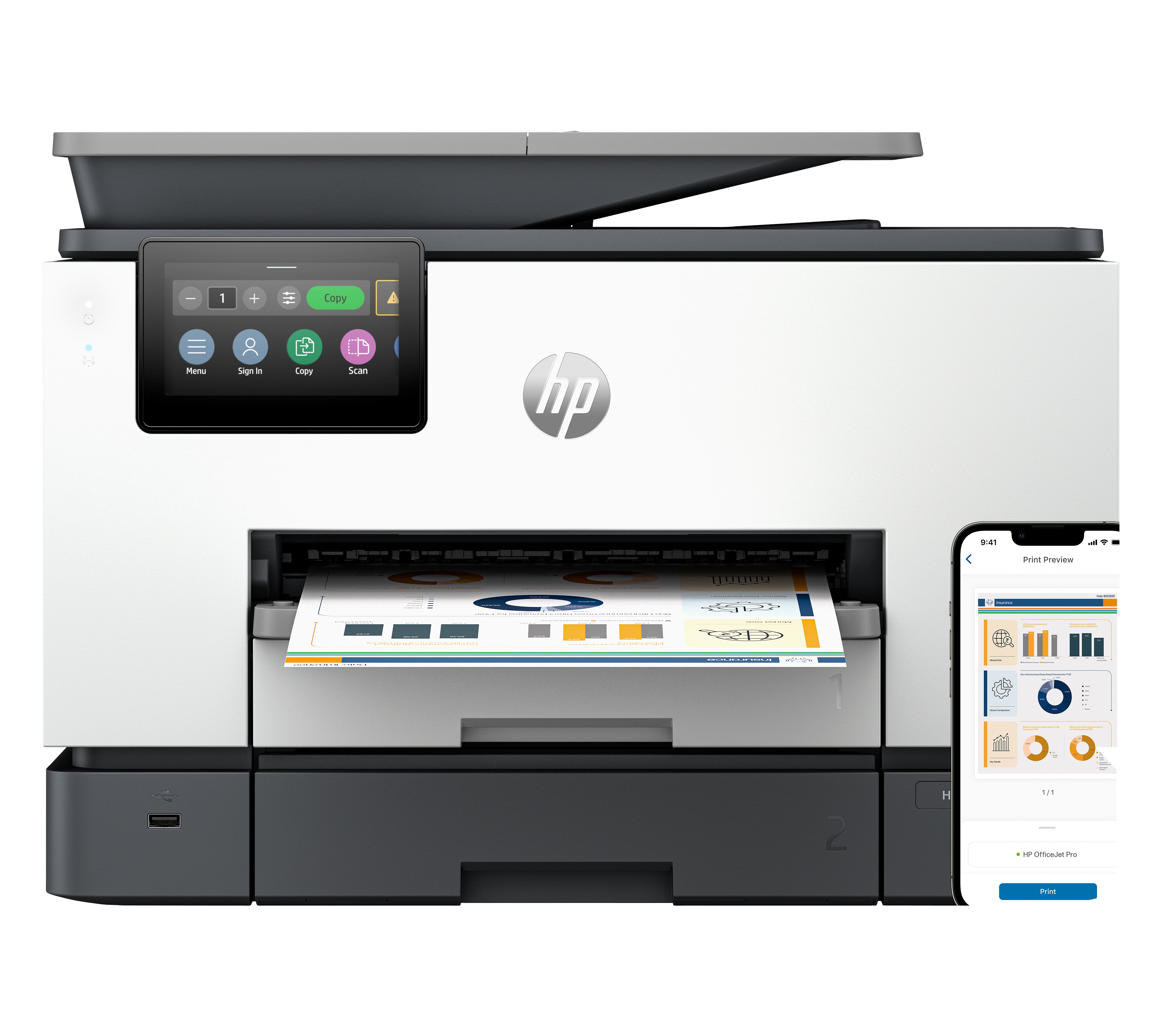HP INC. OfficeJet Pro 9130b All-in-One Printer