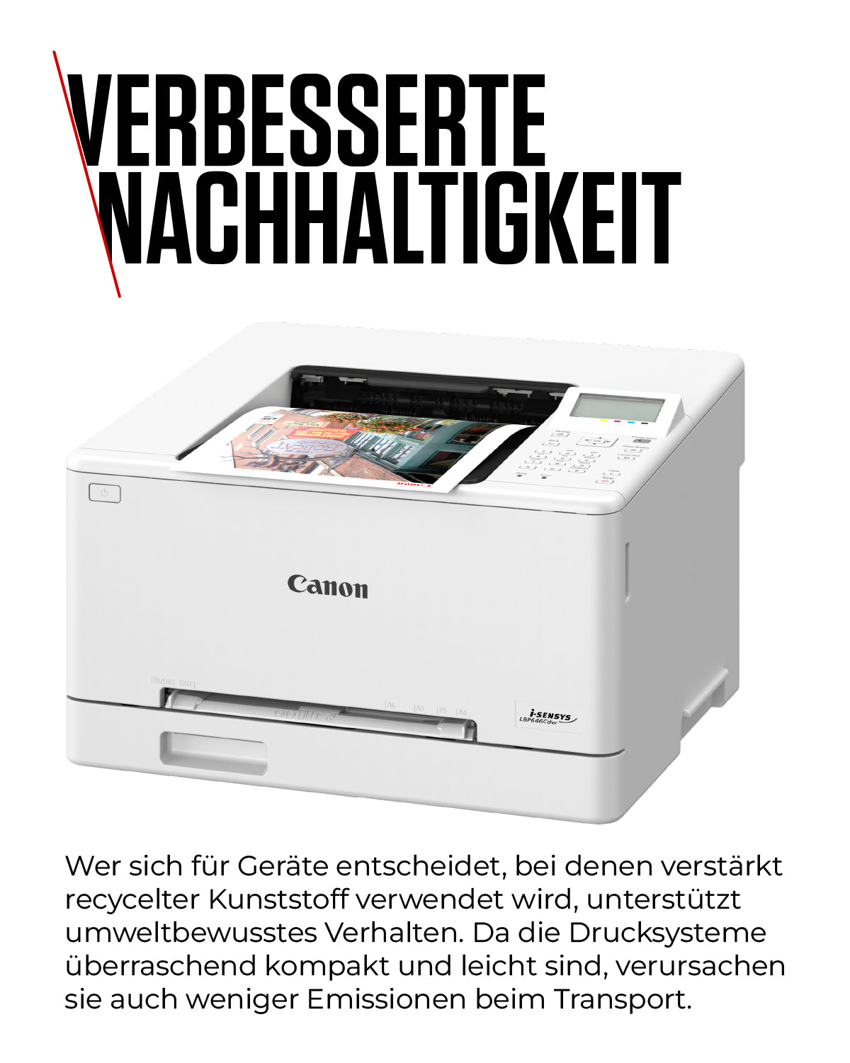 CANON I-Sensys LBP646CDW - Laser Printer - 25ppm