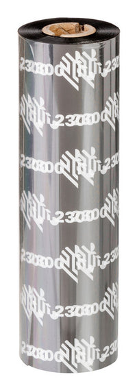 ZEBRA Ribbon - Black - Thermal Transfer, Direct Thermal - 84 mm x 74 m Ribbon Size - 12 / Pack