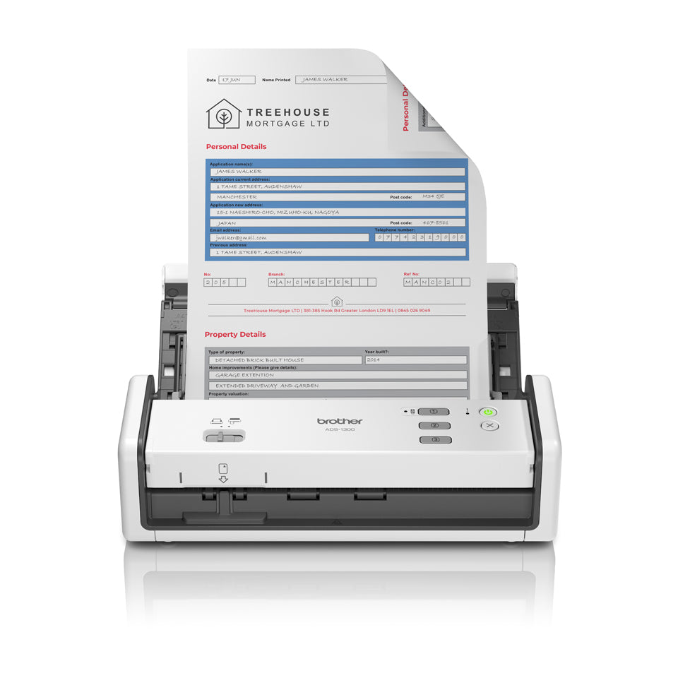 BROTHER ADS-1300 Document Scanner