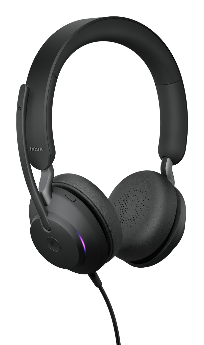 JABRA Evolve2 40 SE - MS Stero - USB C/A - Black